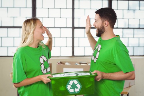 Recycling and donation centers in Stockwell handling cleared items